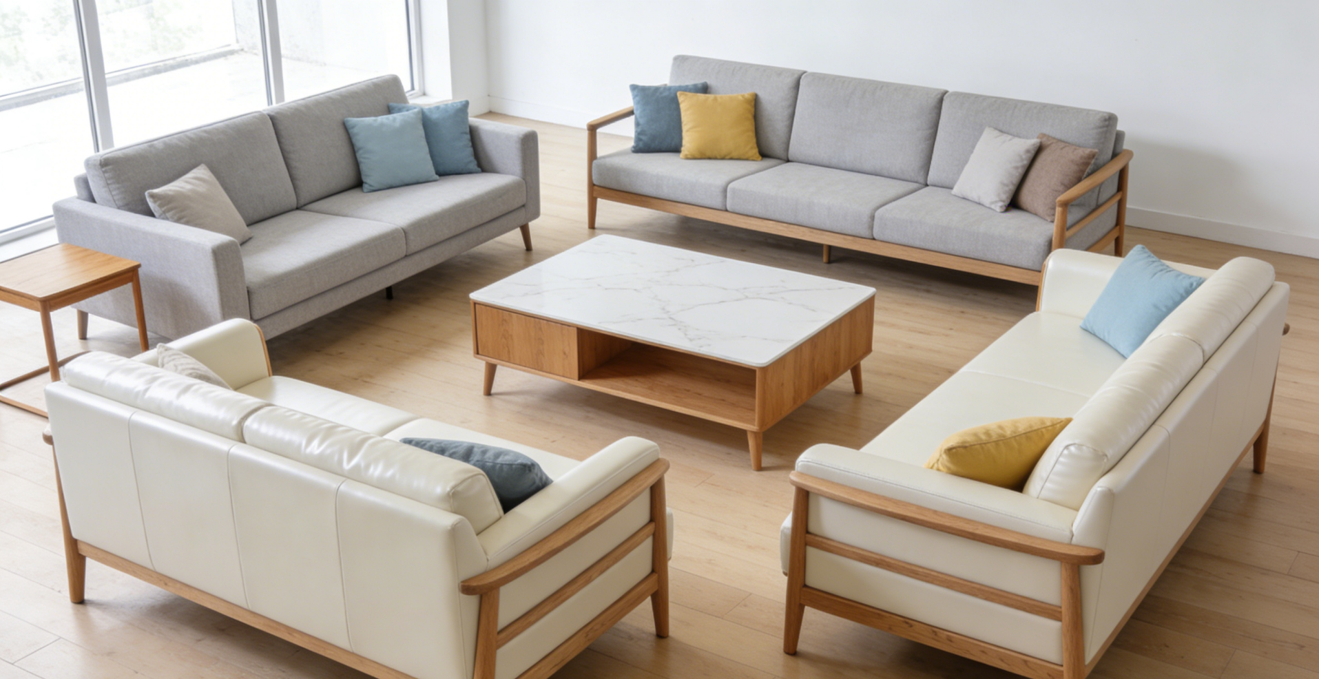 北欧风客厅沙发颜色推荐